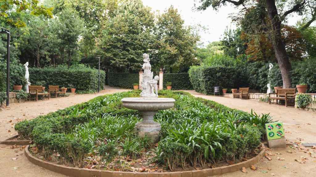 Jardines de Tamarita en la avenida del Tibidabo de Barcelona / INMA SANTOS