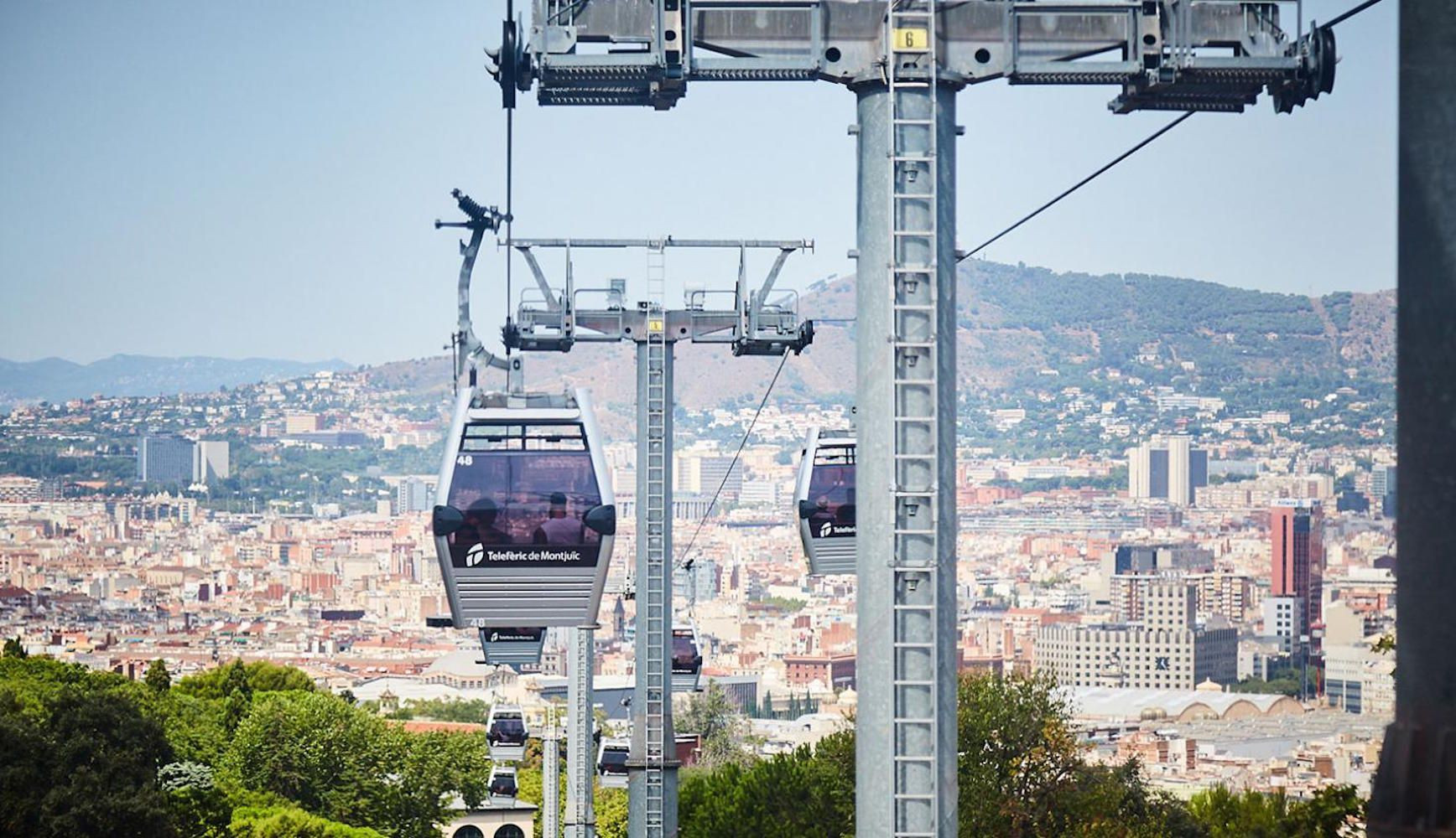 Teleférico de Montjuïc en una imagen de archivo / BCN BUS TURÍSTIC