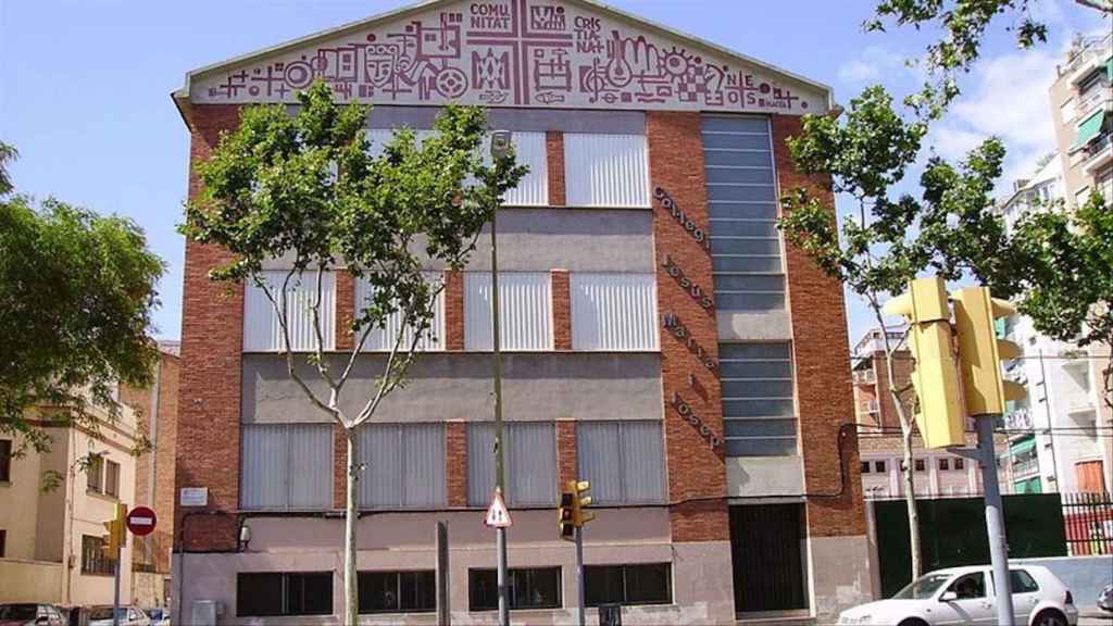 Col·legi Jesús Maria i Josep, el Pare Manyanet, en el distrito de Sant Andreu, en Barcelona