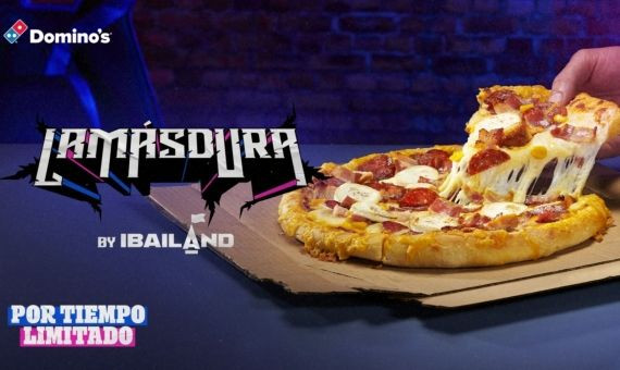 Edición especial de Ibai de una pizza Domino's / DOMINO'S