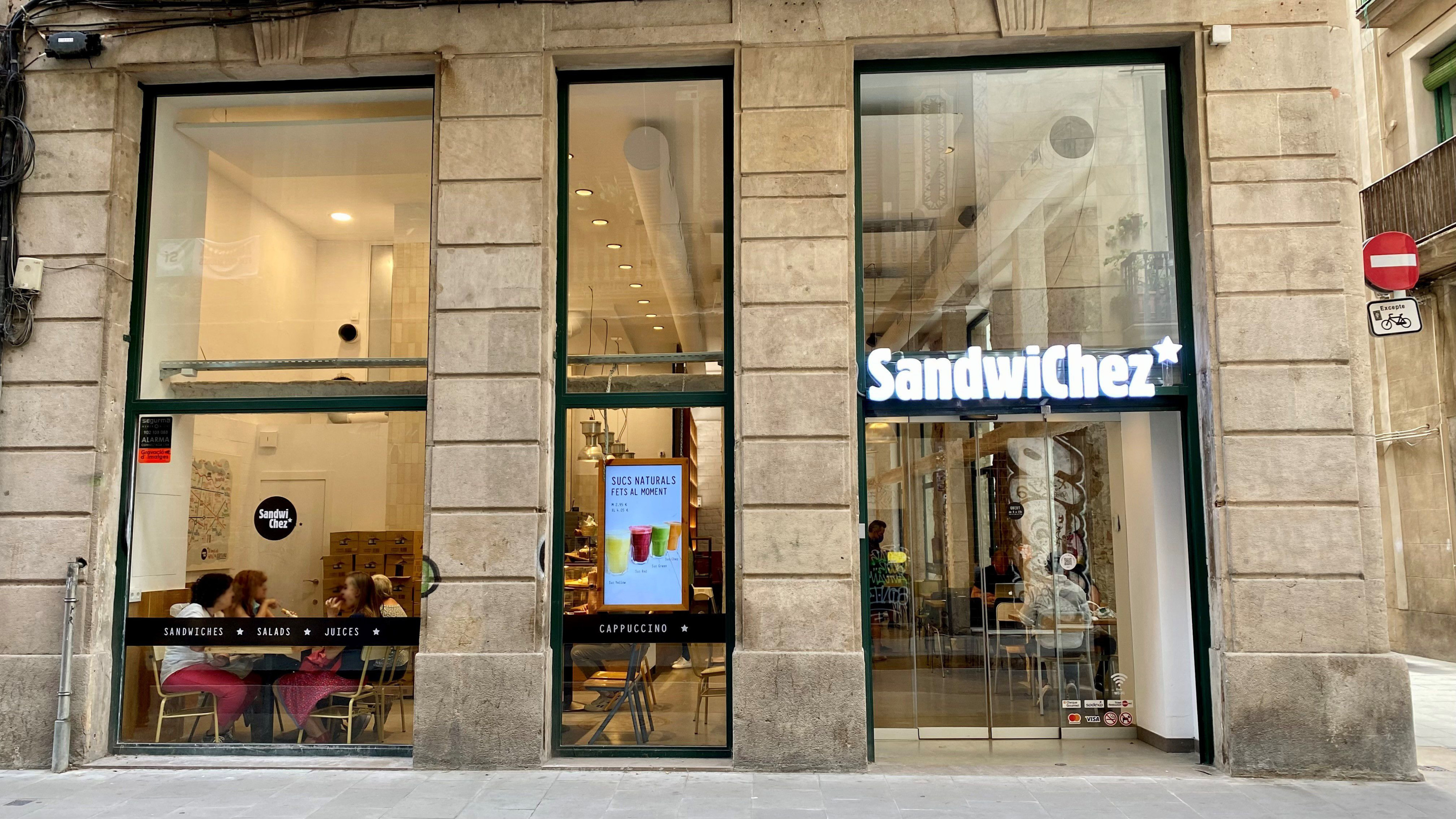 Nuevo establecimiento Sandwichez, ubicado en la calle del Carme, 25 / Laborde Marcet