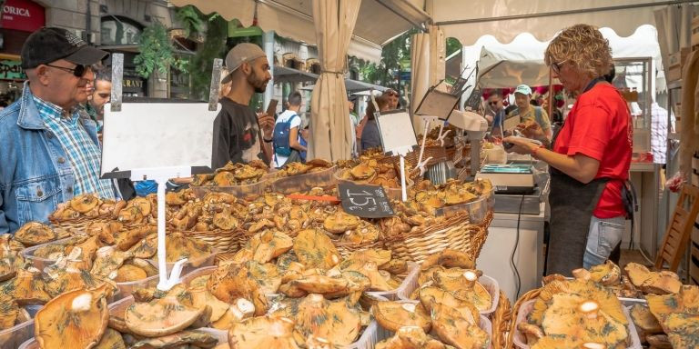 Una parada de níscalos en el Mercat de Mercats / AYUNTAMIENTO DE BARCELONA