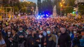 Manifestación de los cuerpos policiales en Barcelona / EUROPA PRESS - LORENA SOPENA