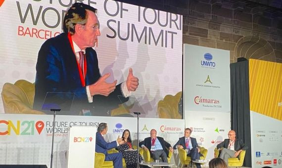 onversación sobre enoturismo y desarrollo rural en el Barcelona Future of Tourism World Summit / METRÓPOLI