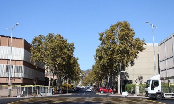 La calle Caracas, del polígono del Bon Pastor / AJUNTAMENT DE BARCELONA