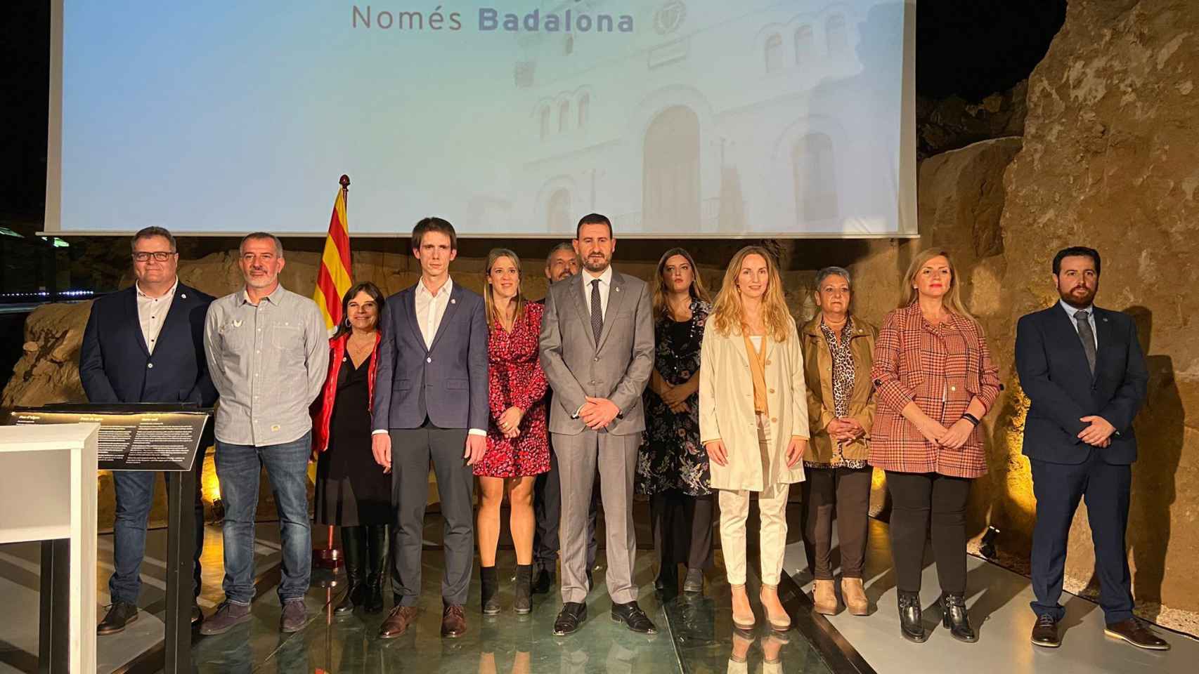 Acto de formalización del futuro gobierno de Badalona / ANDREA ZAPATA