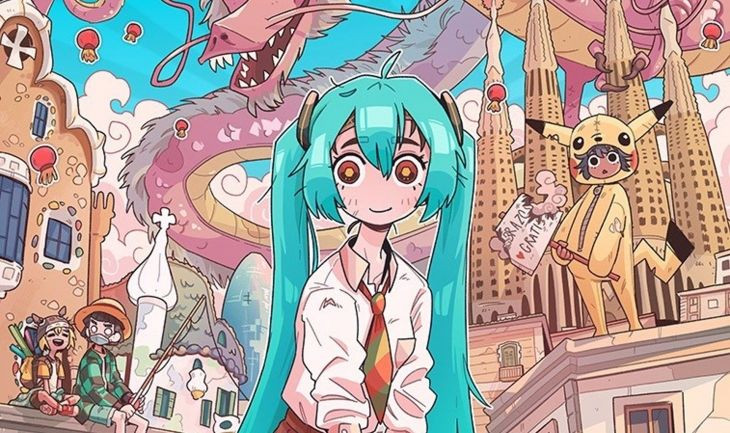 Cartel de la 27 edición del salón Manga Barcelona - MANGA BARCELONA