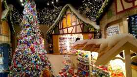 Imagen del interior de la tienda de Navidad Käthe Wohlfahrt en Barcelona / P.B.