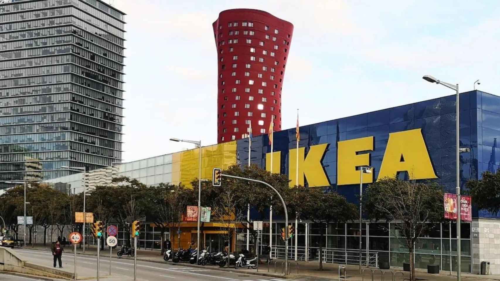 Establecimiento de Ikea en la avenida Gran Vía de l'Hospitalet