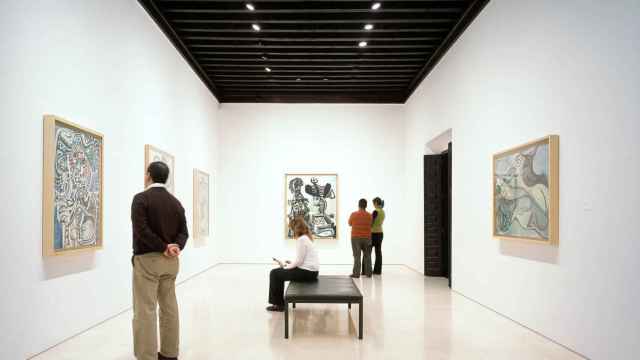 Interior del Museo Picasso en una imagen de archivo