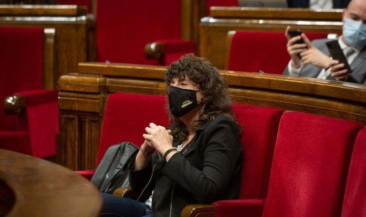 La consellera de Acción Climática, Alimentación y Agenda Rural, Teresa Jordà, en una sesión plenaria del Parlament, en Barcelona, Cataluña (España) - David Zorrakino - Europa Press