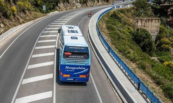 Un autocar de la compañía Sagalés / SAGALÉS 