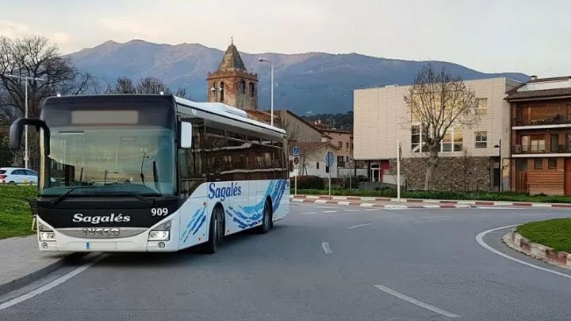 Un autocar de la compañía Sagalés / SAGALÉS 