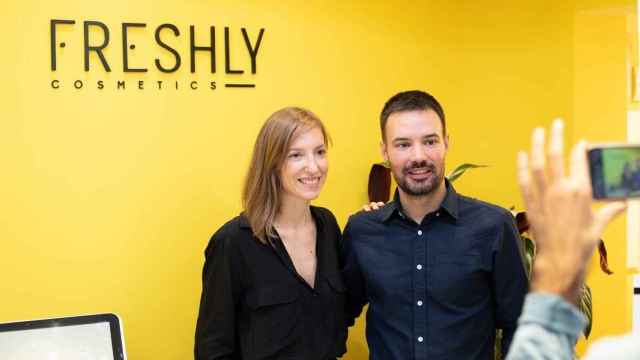 Mireia Trepat y Miquel Antolín, fundadores de Freshly Cosmetics