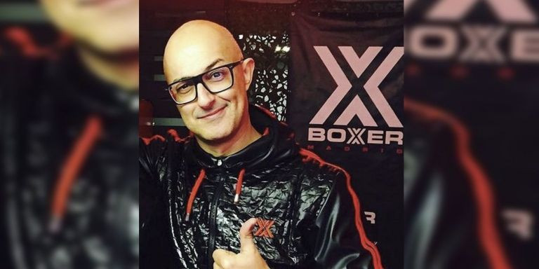 El periodista Joan Spin, dueño de Boxer, que da apoyo al Barcelona Rubber Weekend / JOAN SPIN