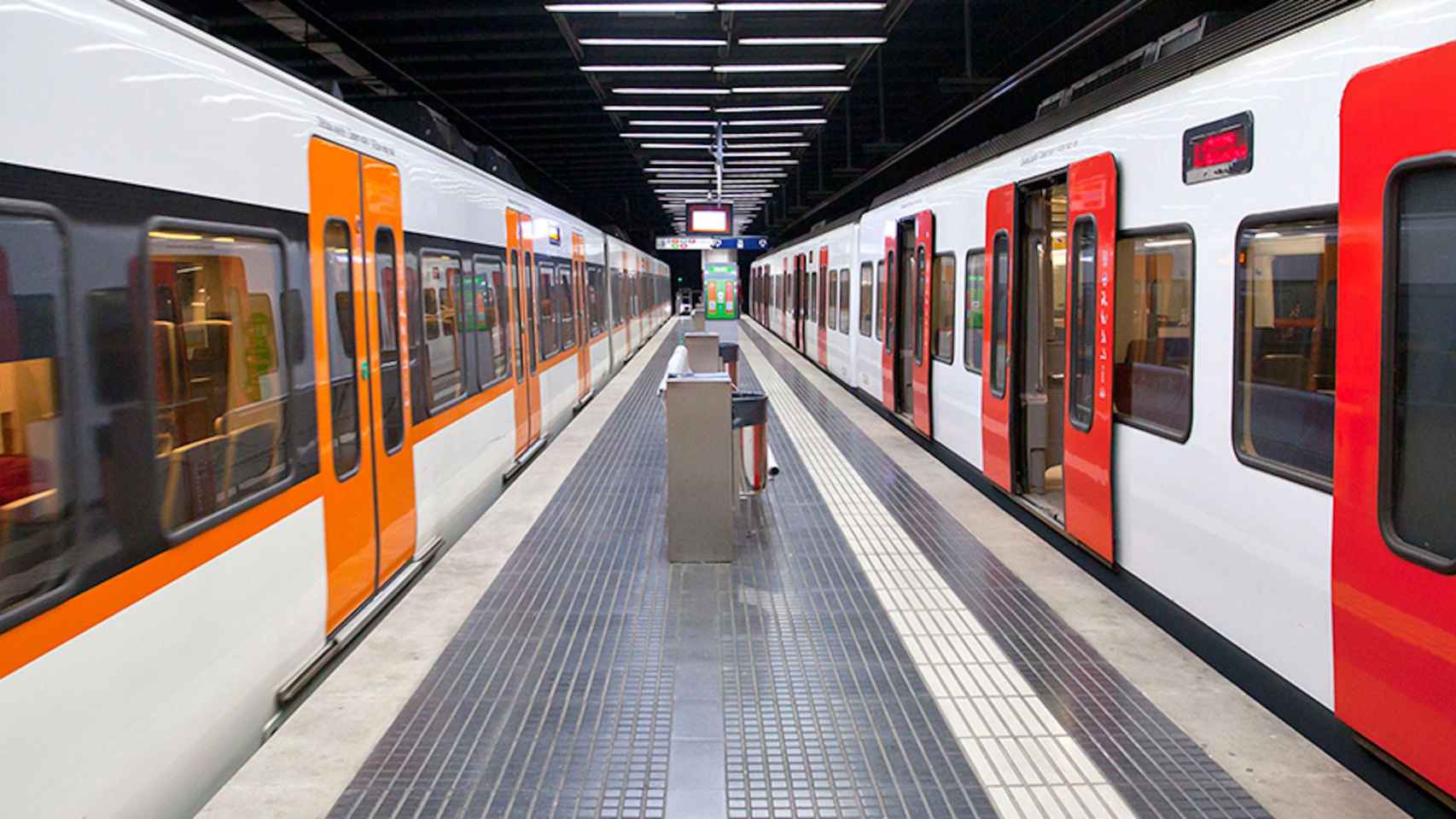 La estación del Tibidabo de FGC, donde presuntamente se produjo la agresión a la menor / FGC