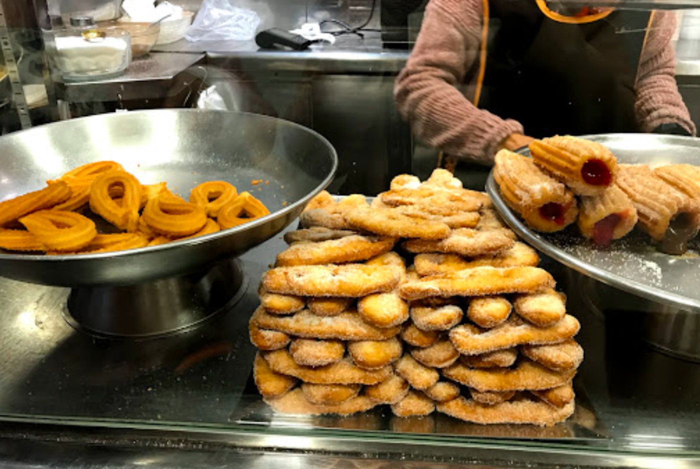 Churros de la churrería de Banys Nous en Barcelona / GOOGLE MAPS