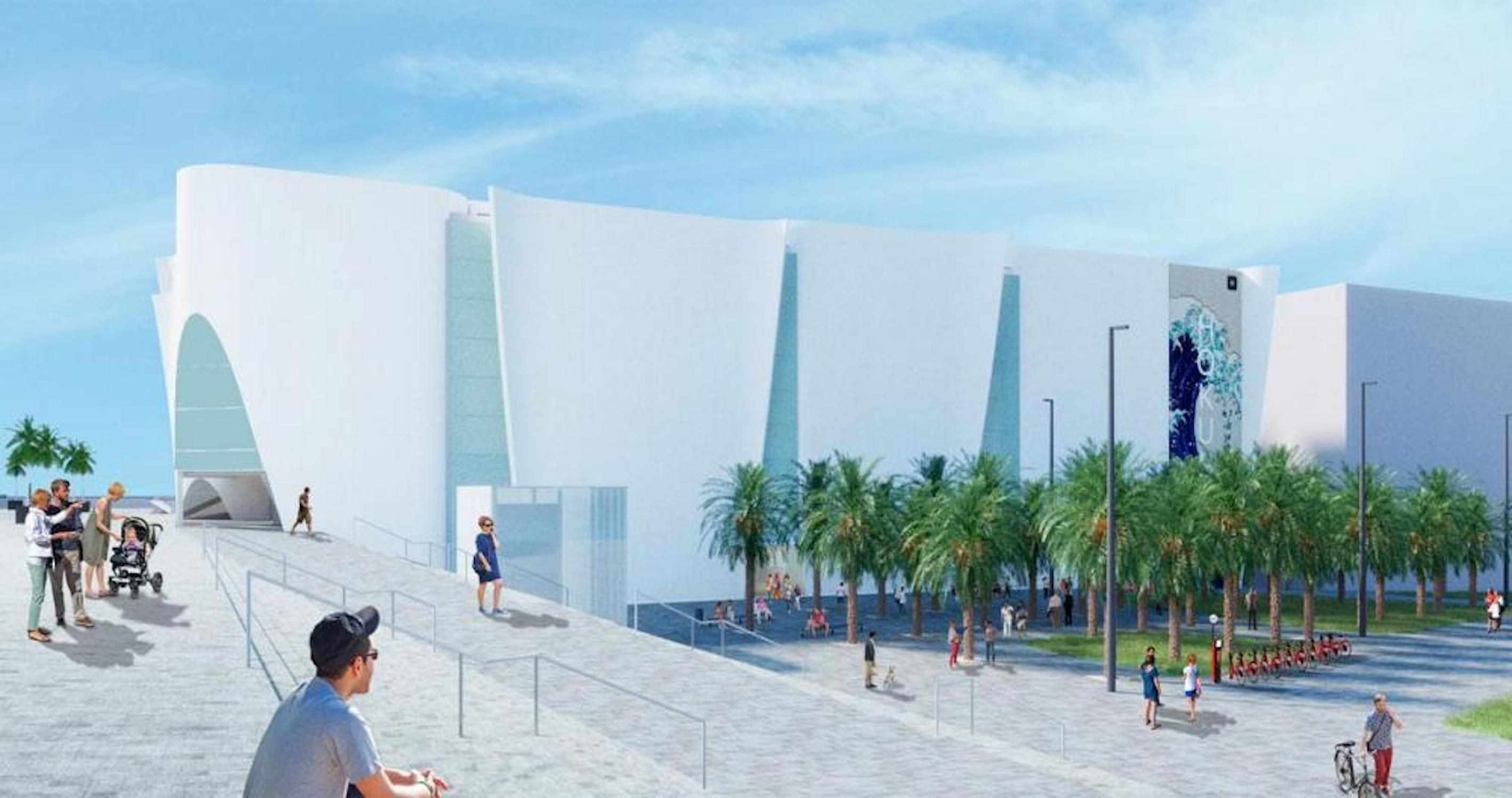 Render del futuro museo Hermitage, en el Port de Barcelona / MUSEO HERMITAGE