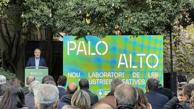 Jaume Collboni durante su presentación en Palo Alto / METRÓPOLI