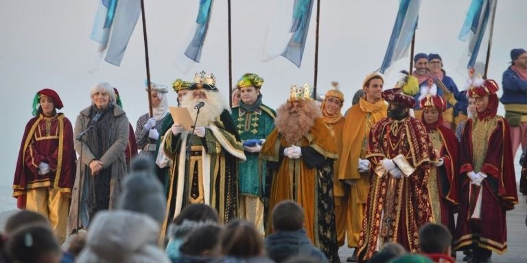 Llegada de los Reyes Magos a Badalona en 2017 / YOUTUBE