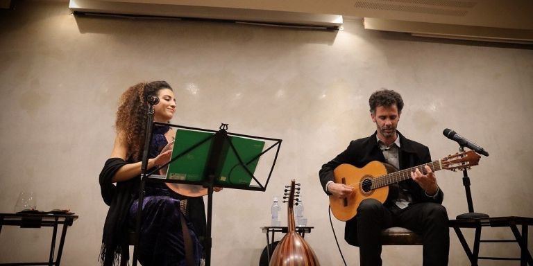 Actuación de Ofer Ronen y Giulia Campana / CEDIDA