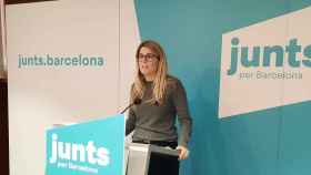 Elsa Artadi, este jueves en un acto, donde ha criticado a Maragall / JUNTSXCAT