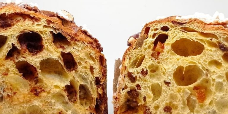 Panettones de chocolate y frutas del Forn del Barri Roberto Juan / INSTAGRAM