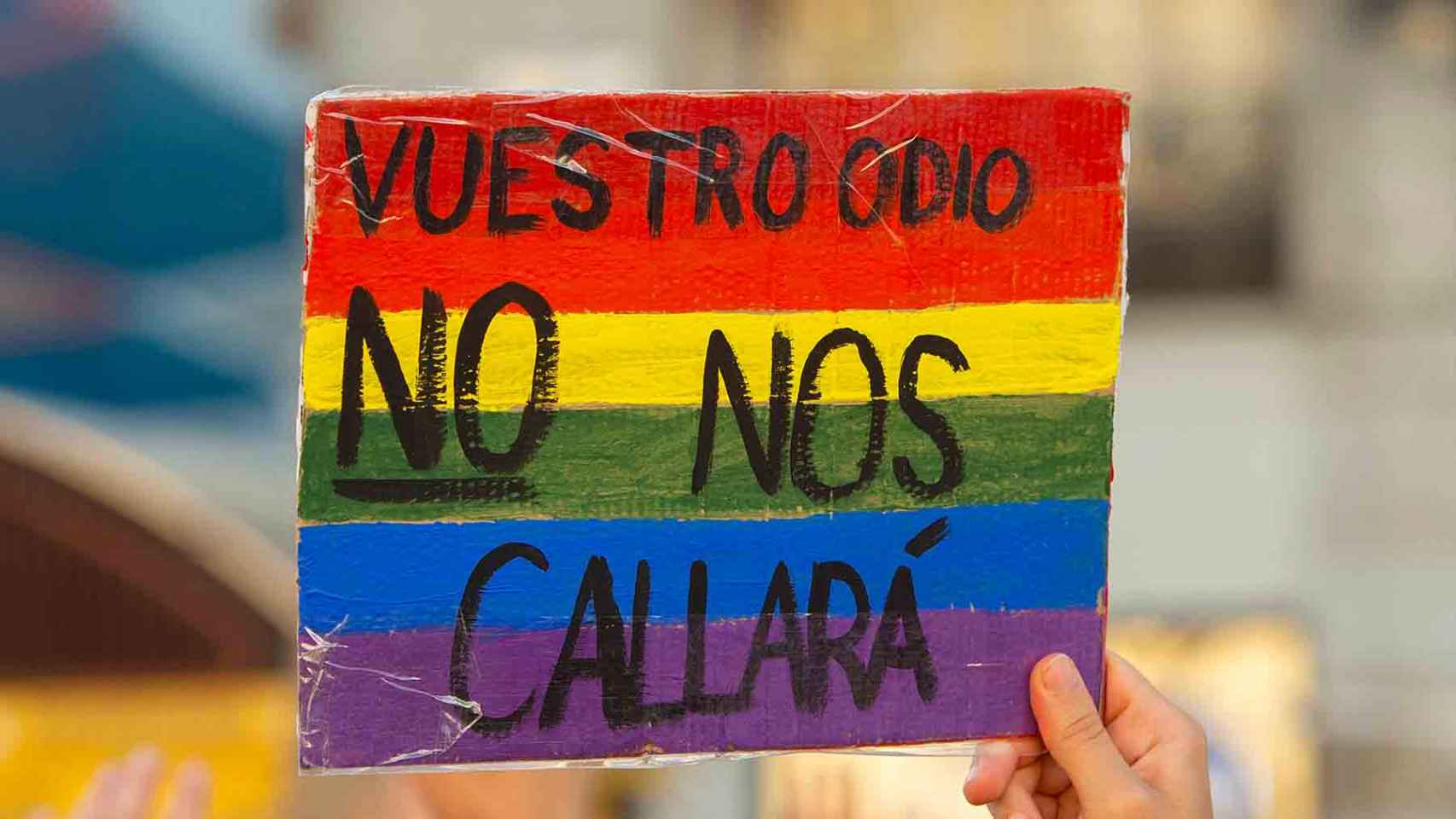 Manifestación del colectivo LGTBI en una imagen de archivo