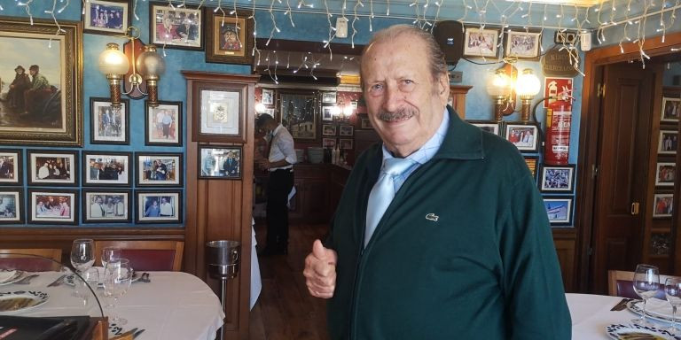 Silvestre Sánchez, dueño y fundador del restaurante Salamanca este lunes / METRÓPOLI