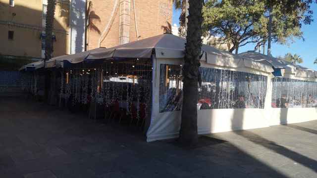 La terraza del restaurante Salamanca en la Barceloneta  / METRÓPOLI