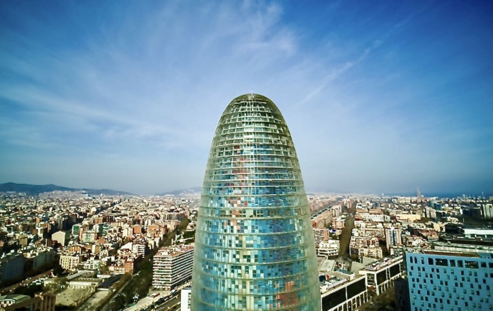 Cúpula de la Torre Glòries de Barcelona, ubicada en el distrito del 22@ / MERLIN