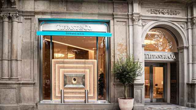 Exterior del comercio de Tiffany&Co. en Barcelona