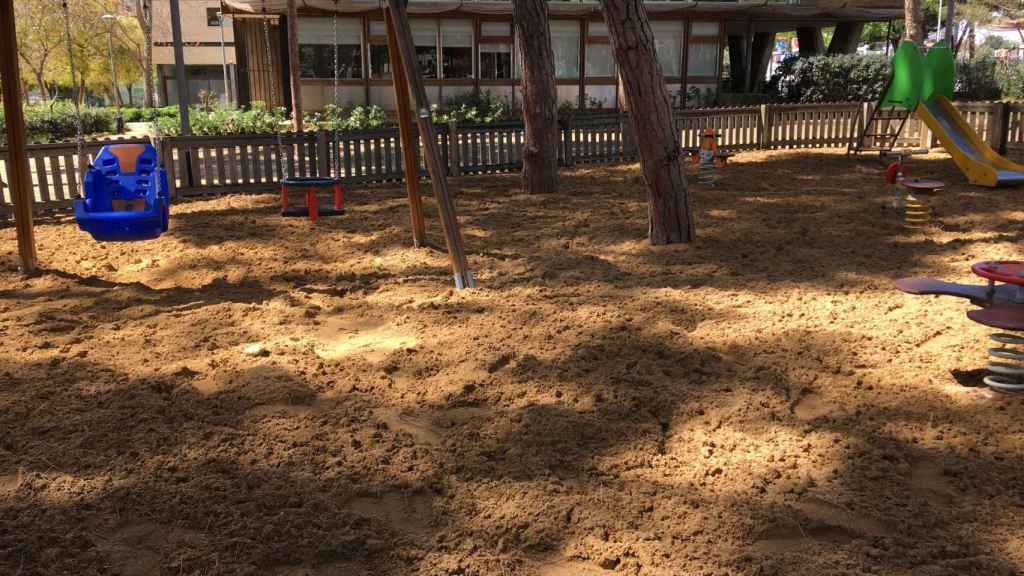 Estado del parque infantil de los Jardines de Bacardí / RP