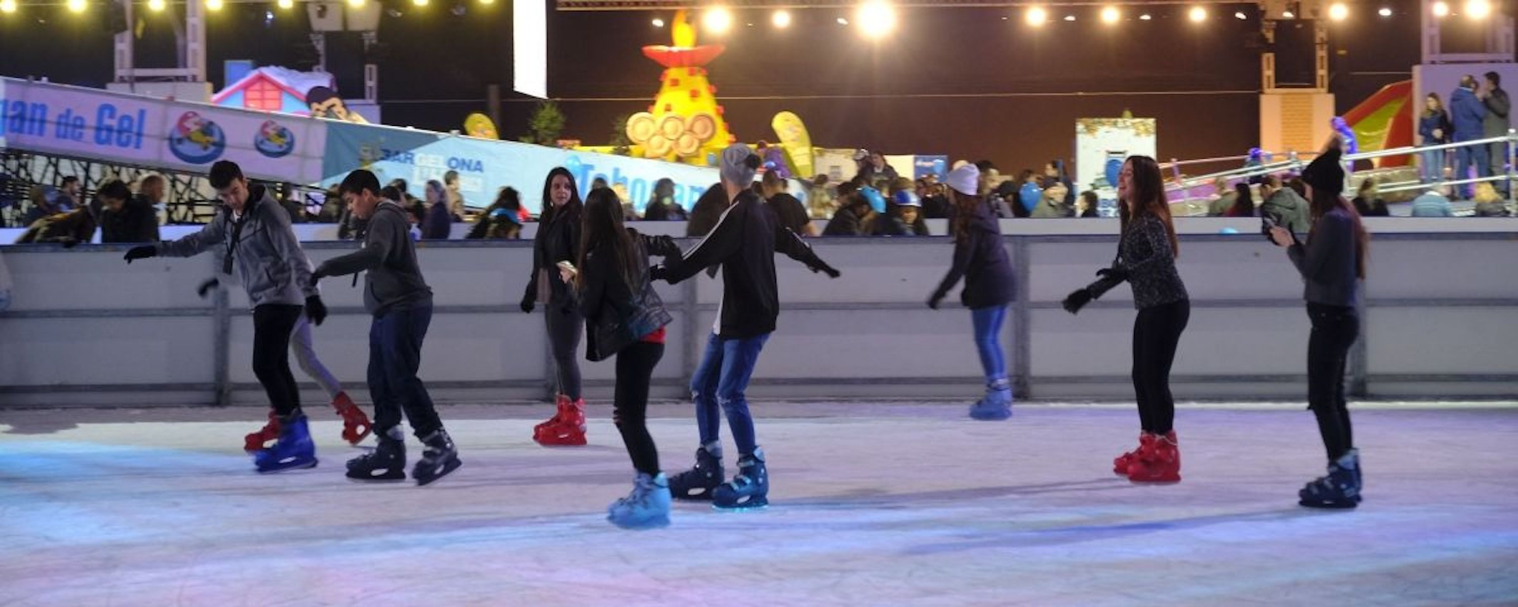 Una pista de hielo en Barcelona / ARCHIVO