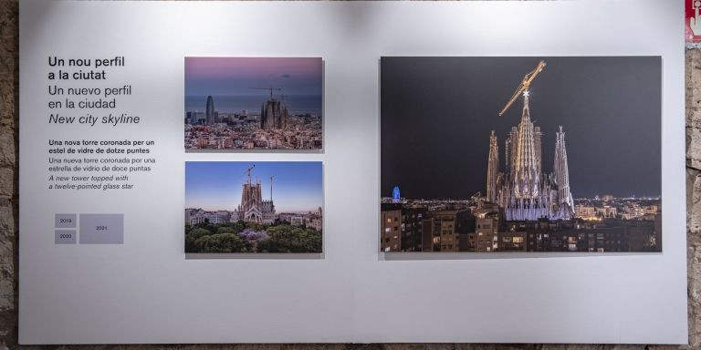 Imágenes de la exposición sobre la nueva figura de la Sagrada Família / SAGRADA FAMÍLIA