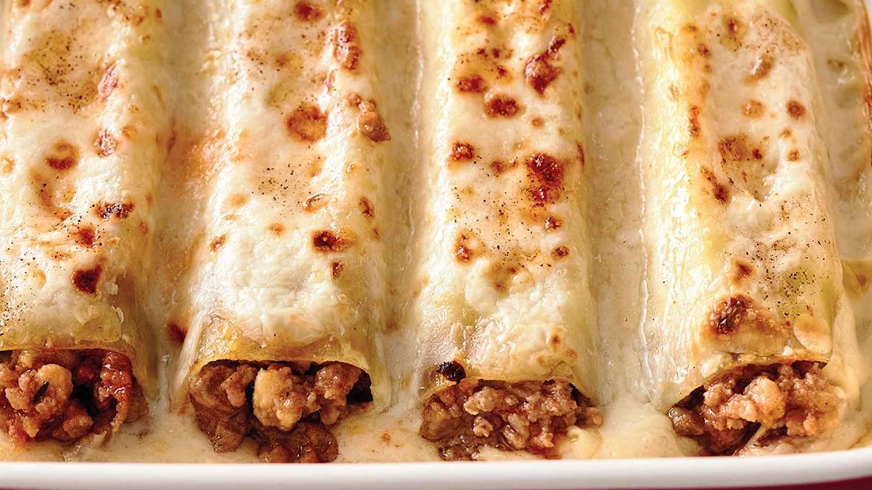 Ración de unos de los mejores canelones caseros de Barcelona / ARCHIVO