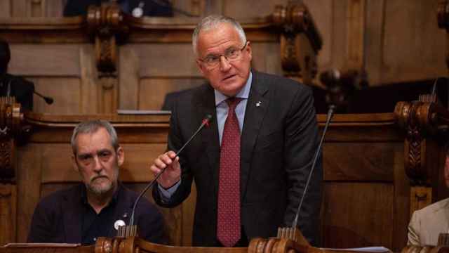 Josep Bou, líder municipal del PP, en una imagen de archivo en el pleno del Ayuntamiento / EUROPA PRESS