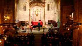 Concierto benéfico en la iglesia de Santa Anna en una edición anterior / FUNDACIÓN VICTORIA DE LOS ÁNGELES