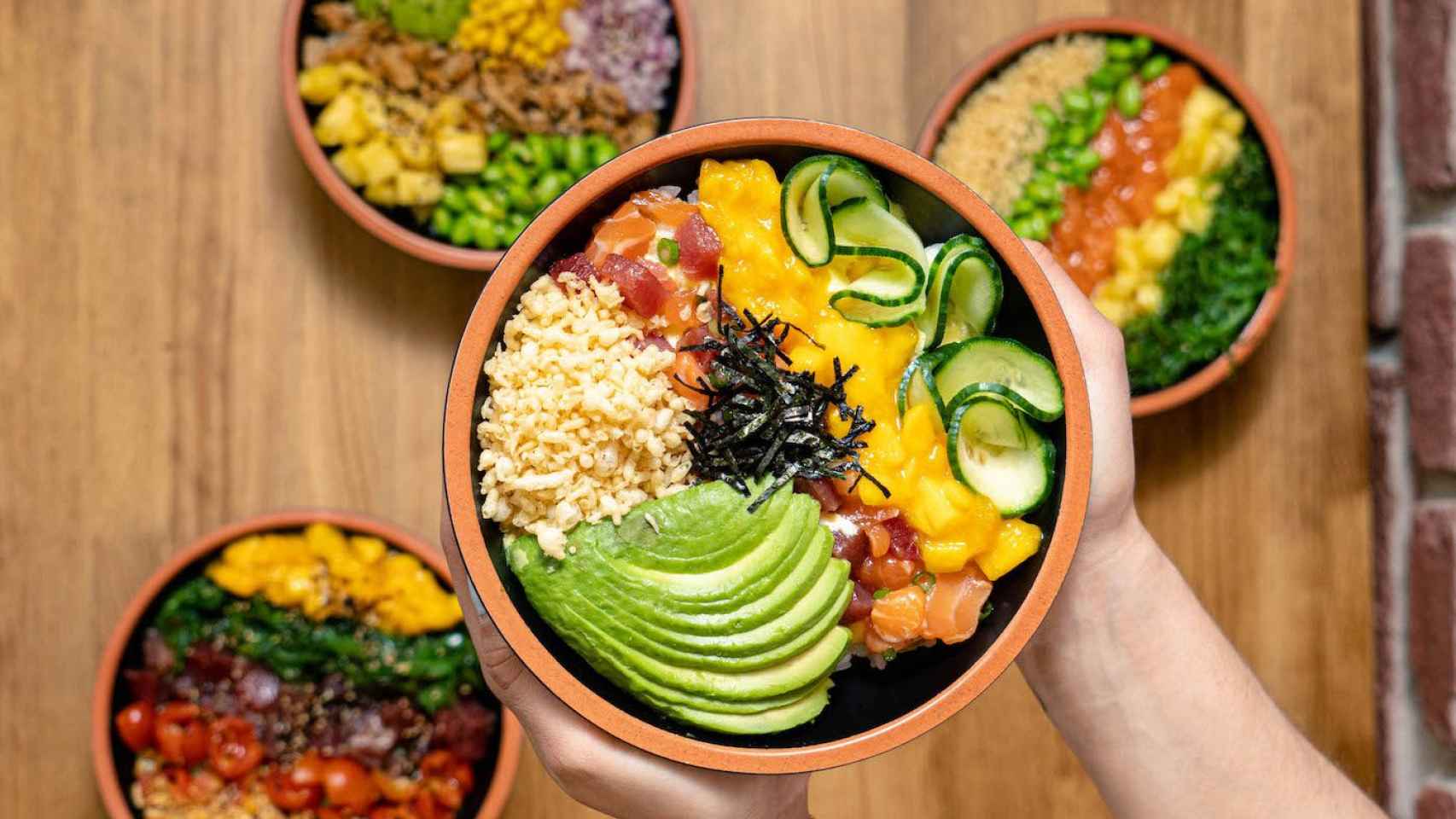 'Pokébowls' del nuevo restaurante de Urban Poke en Barcelona / CEDIDA