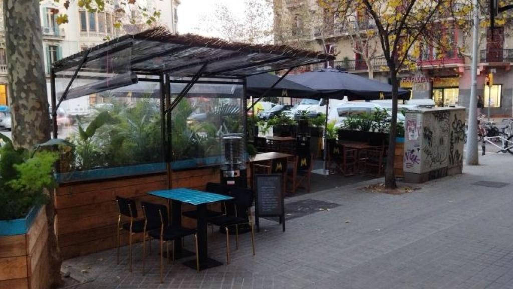 Una terraza de Enric Granados / METRÓPOLI