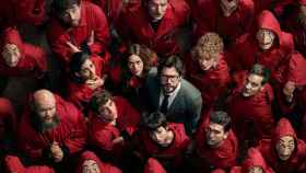 El reparto de la última temporada de 'La casa de papel' en una imagen promocional