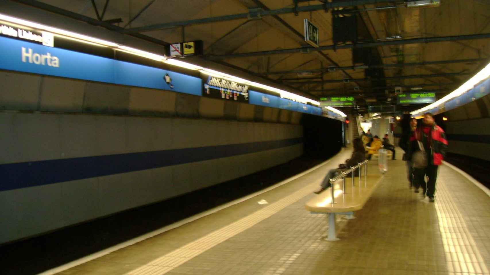 Estación de metro de Horta en una imagen de recurso / ARCHIVO