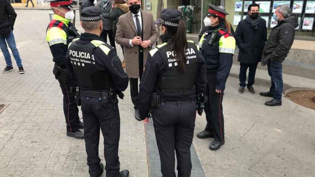 Operativo de seguridad de Badalona durante la campaña de Navidad / AJUNTAMENT DE BADALONA