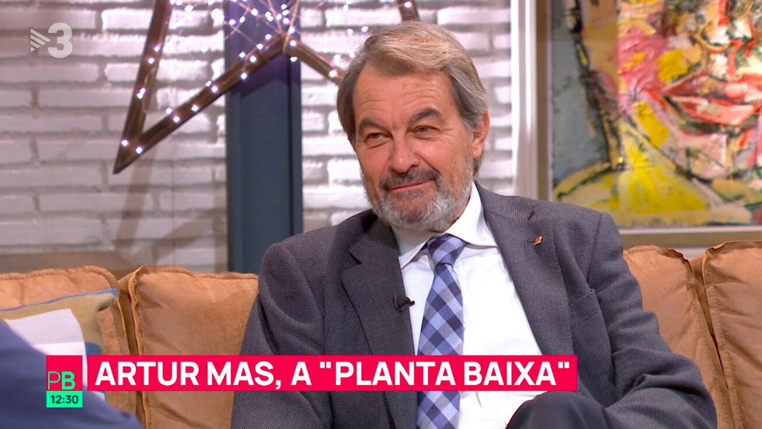 Artur Mas en el programa 'Planta Baixa' / TV3