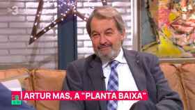 Artur Mas, este jueves en el programa 'Planta Baixa' / TV3