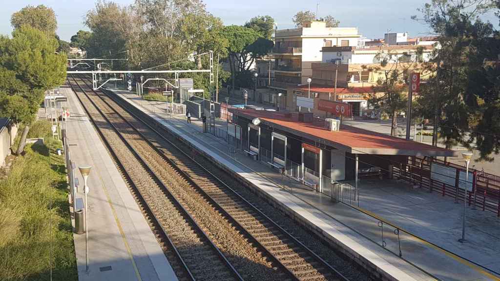 Imagen de archivo de la estación de Castelldefels / Archivo