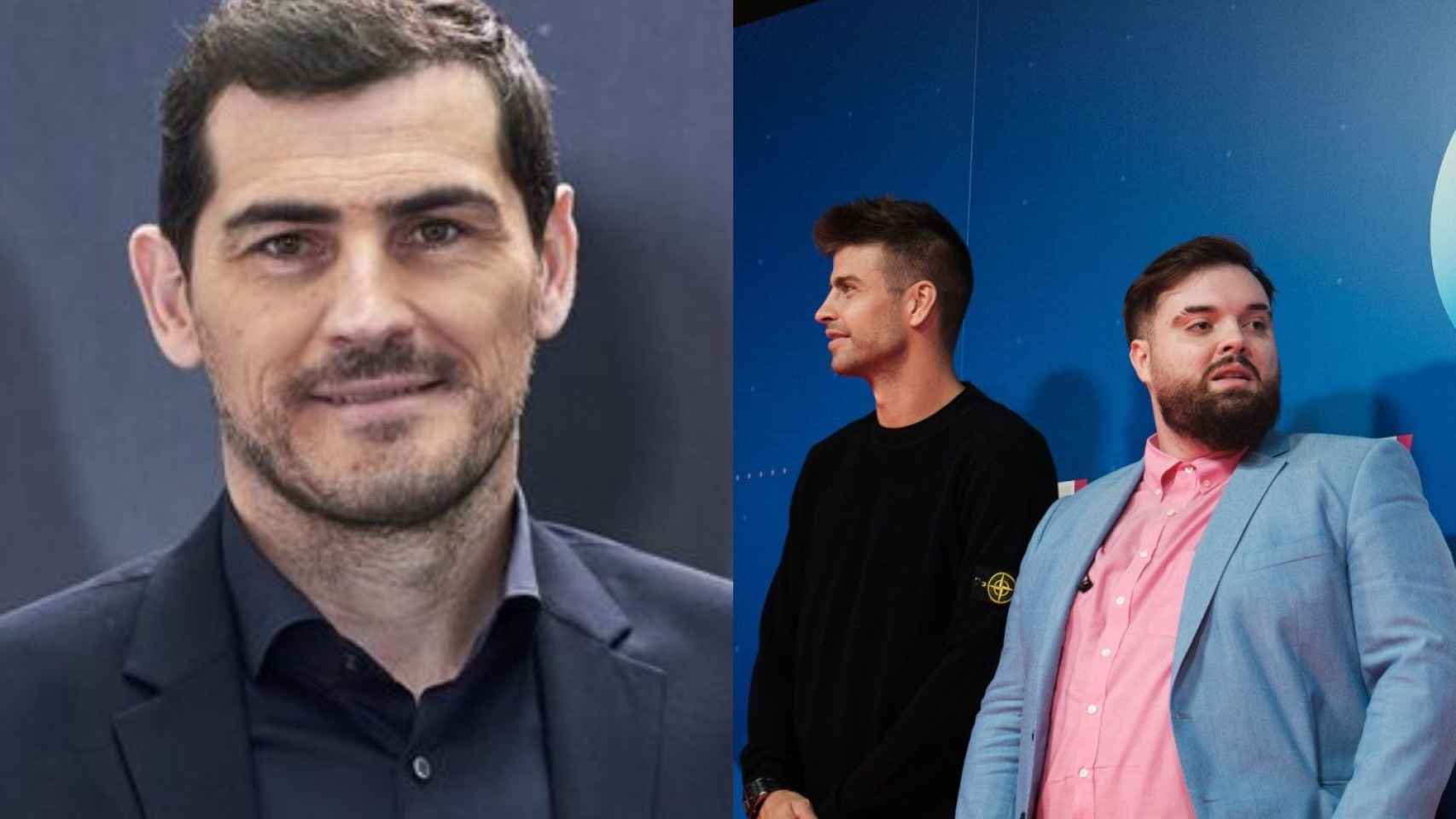 Iker Casillas se acerca a Ibai Llanos con una 'pullita' a Piqué / METRÓPOLI