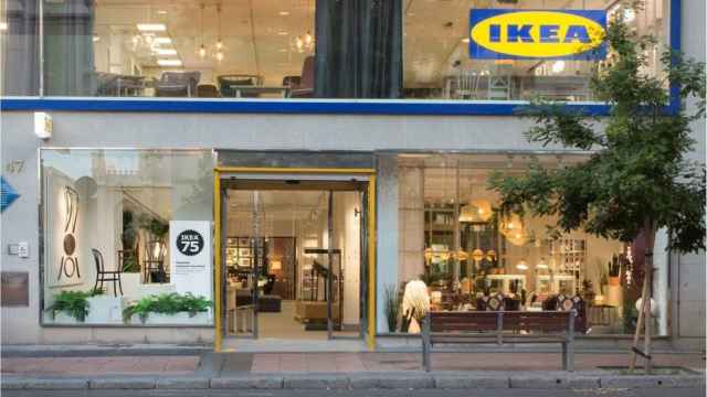 Exterior de un comercio de la multinacional sueca IKEA