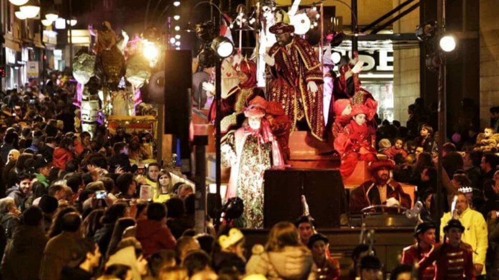 Una de las carrozas de la cabalgata de Badalona / AJUNTAMENT BADALONA