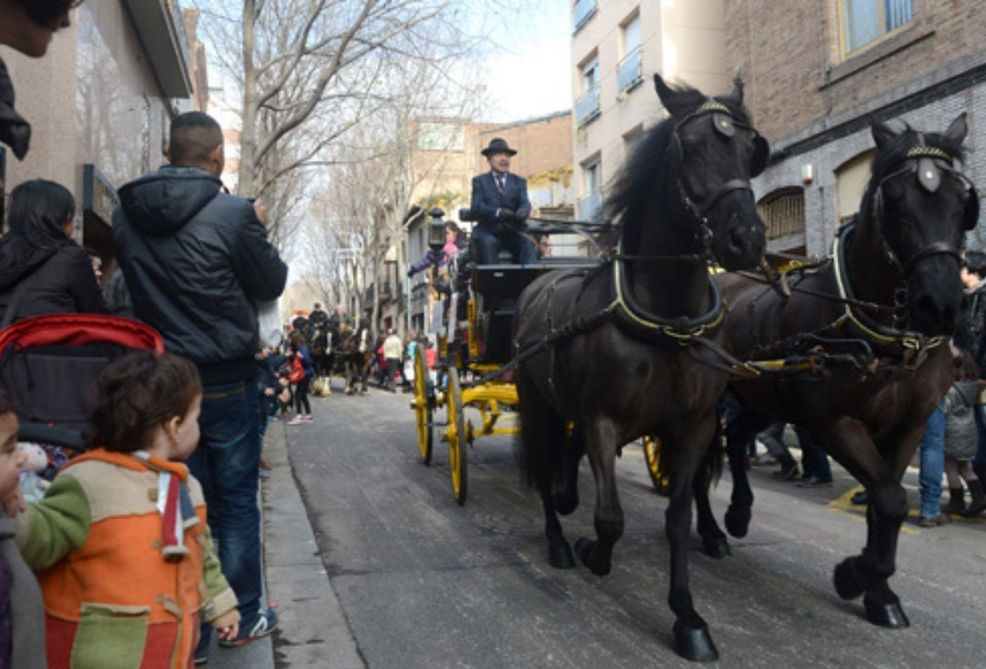 Cabalgata de los Tres Tombs de Sant Andreu de Palomar, la más antigua de la ciudad / AJUNTAMENT DE BARCELONA